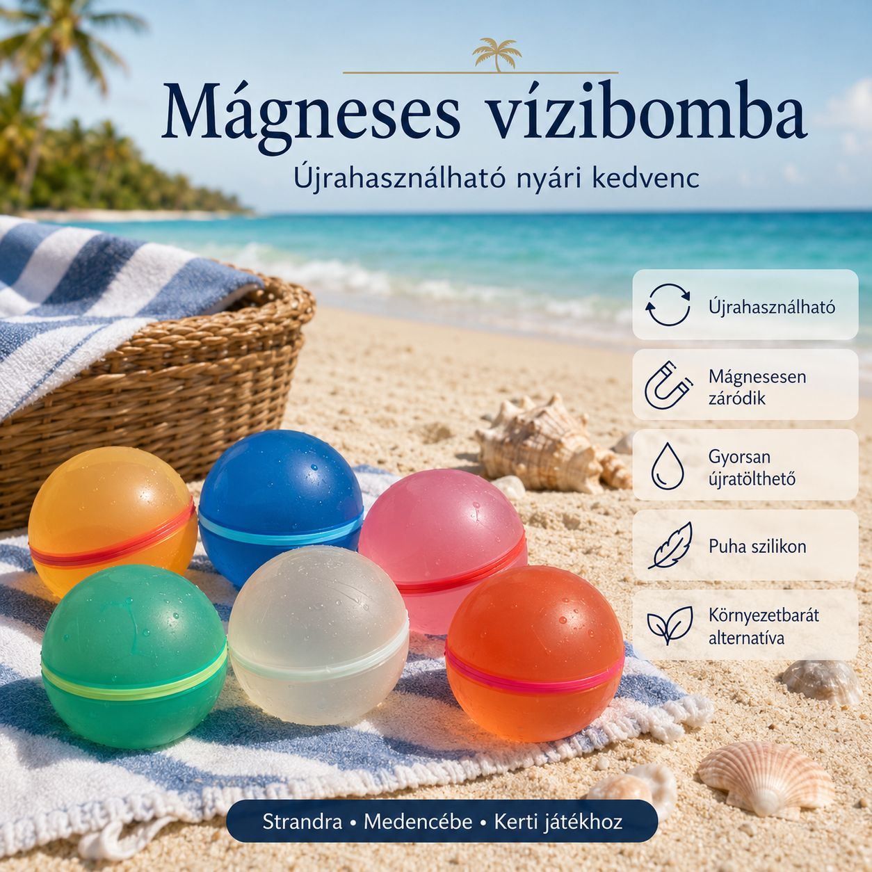 mágneses vízibomba