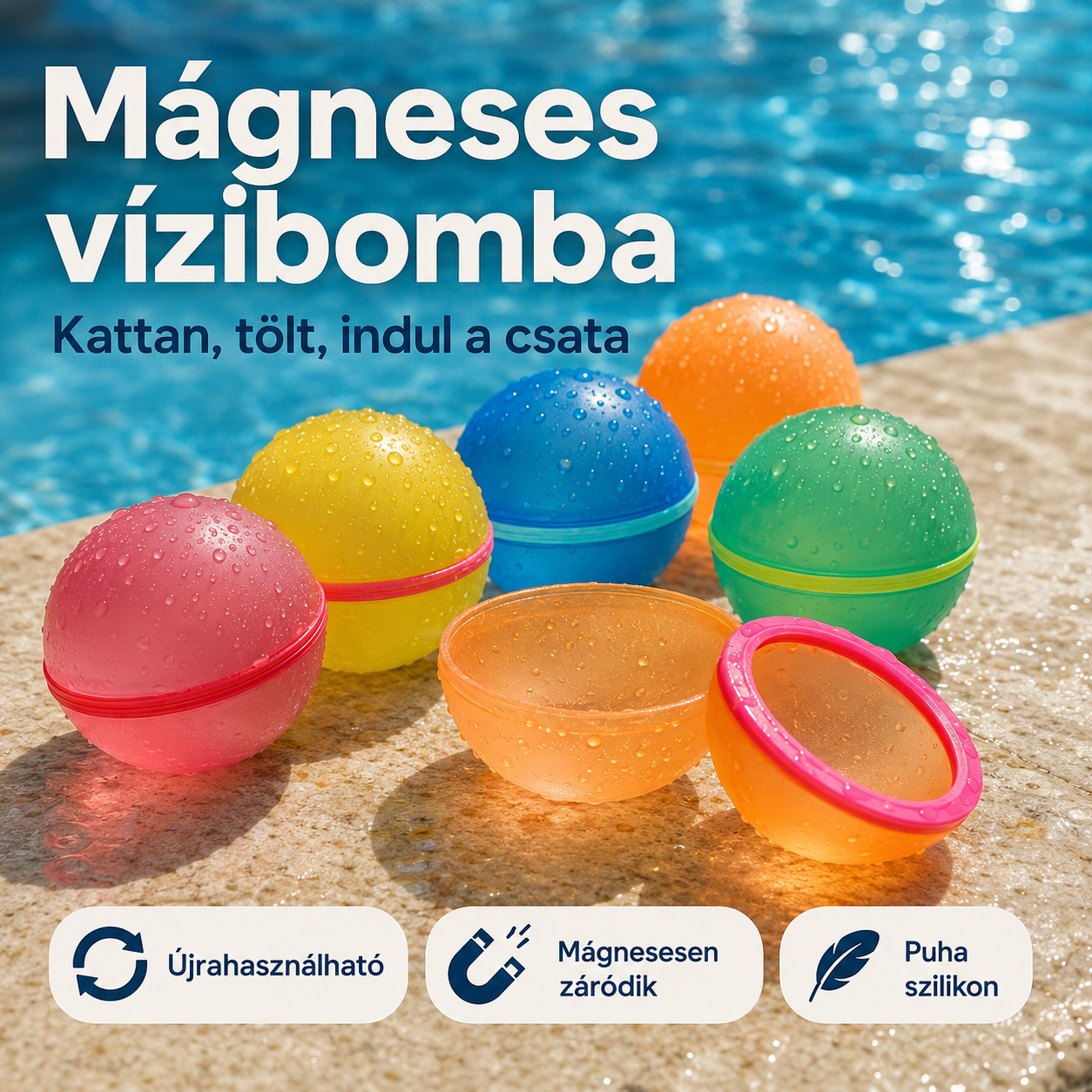 mágneses vízibomba
